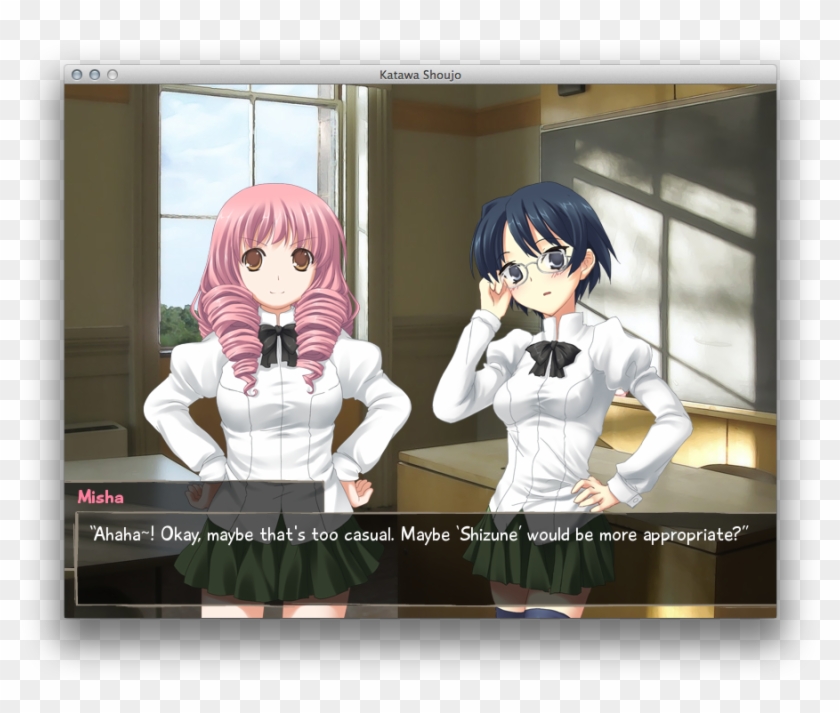 It's Free - Katawa Shoujo Shizune And Misha Clipart #4785607