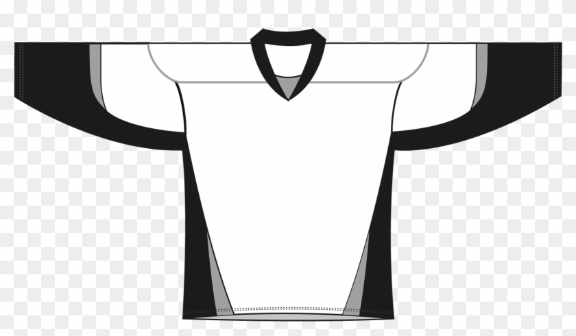 Black Hockey Jersey Template 86467 - Hockey Jersey Colouring Page Clipart #4785651