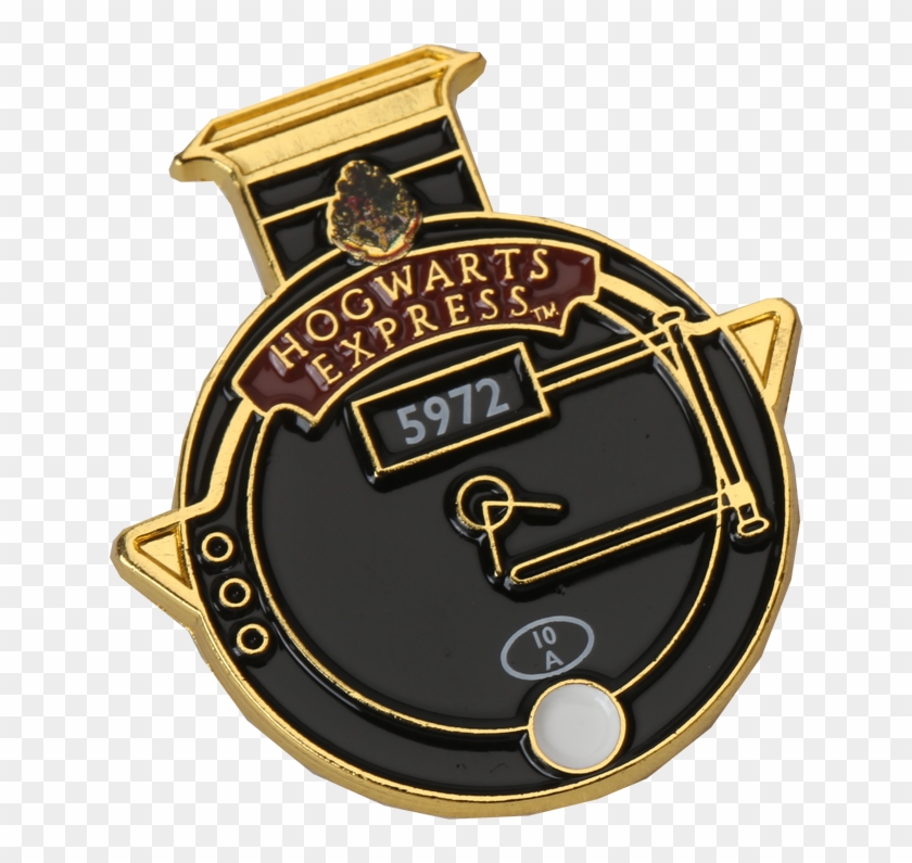 Hogwarts Express Pin Badge - Hogwarts Express Front Clipart