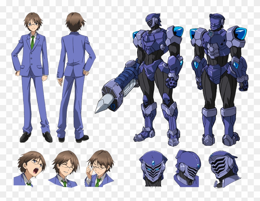 Character 4 Image - Cyan Pile Accel World Taku Clipart