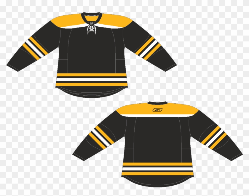 Blank Hockey Jersey Template 161051 - Hockey Jersey Vector Clipart