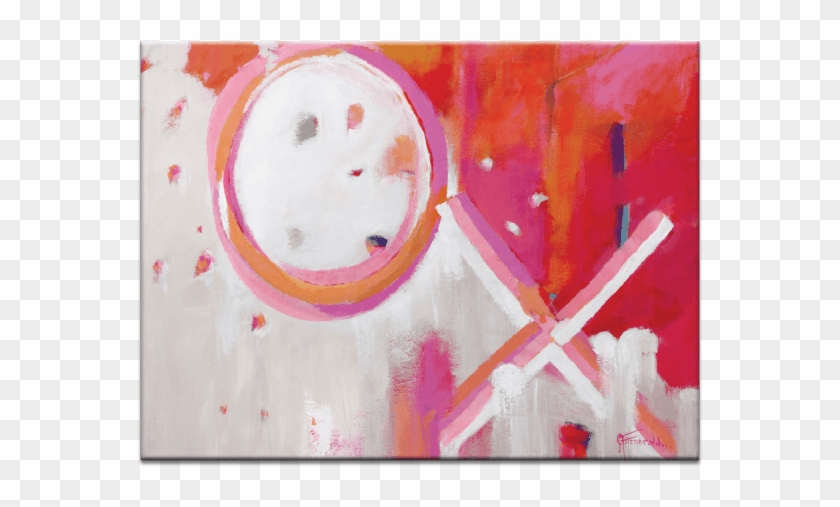 Hug & Kiss Wall Art - Painting Clipart