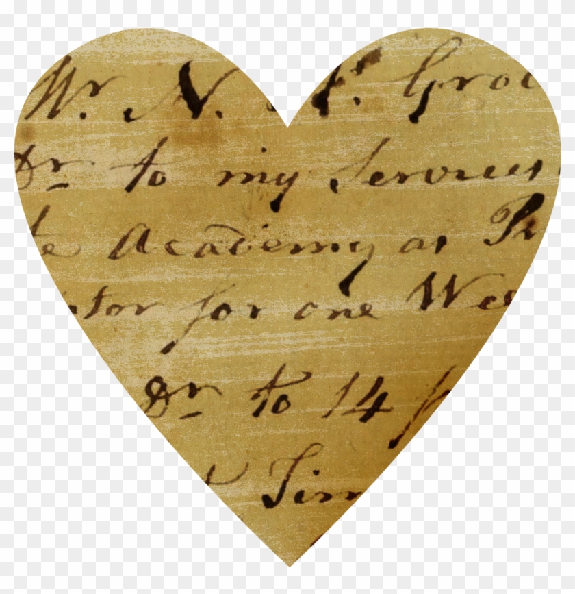 Paper Heart - Heart Of Paper Png Clipart #4786217