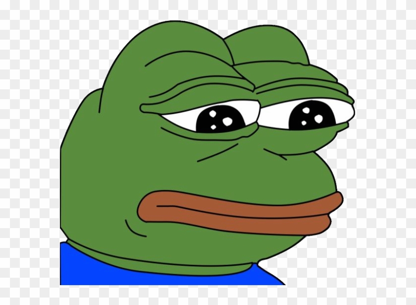 Pepe The Frog - Frog With Eyes Popping Out Clipart