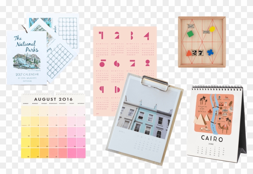 Calendars Collage - Paper Clipart