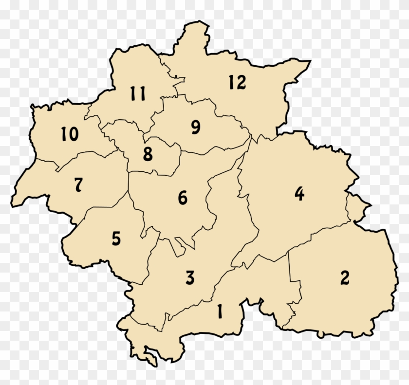 Communes De La Wilaya De Constantine - Carte Wilaya De Constantine Clipart #4786487