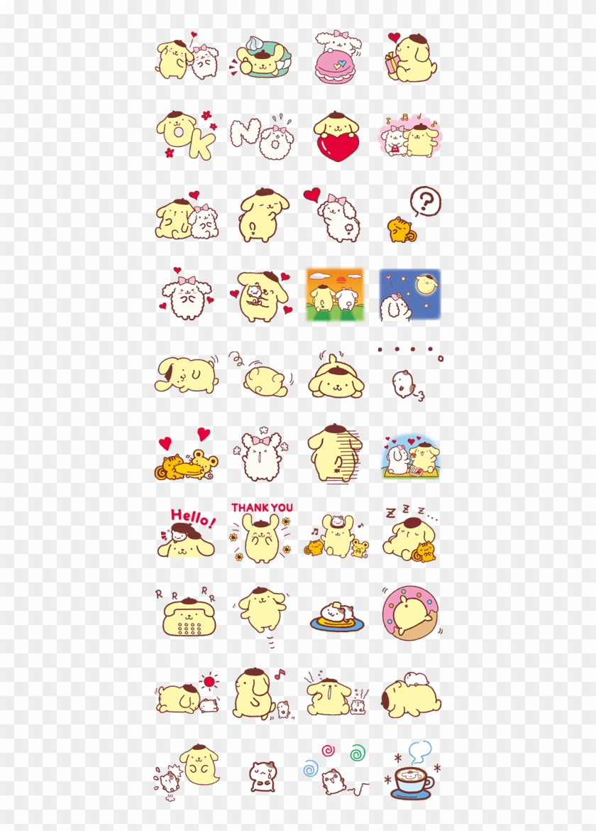 Pompompurin Sticker Clipart