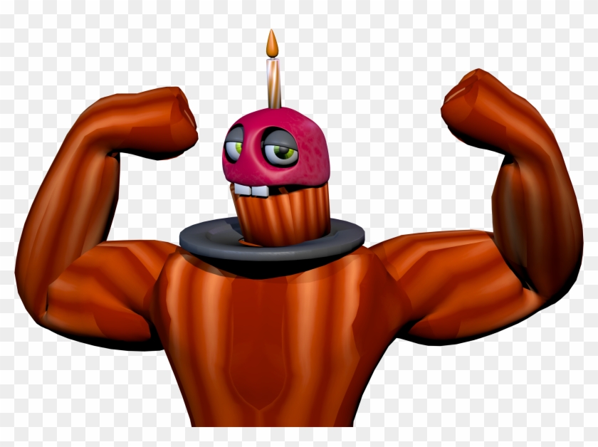 Jokemr Cupcake - Mr Cupcake Fnaf Clipart #4787120