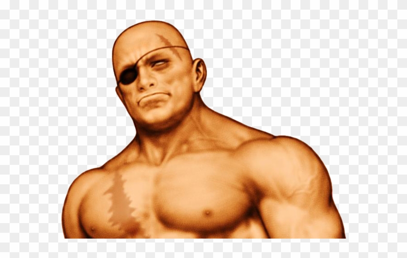 #accesoriosdevideojuegos - Sagat - Street Fighter - Sagat Street Fighter Clipart #4787658