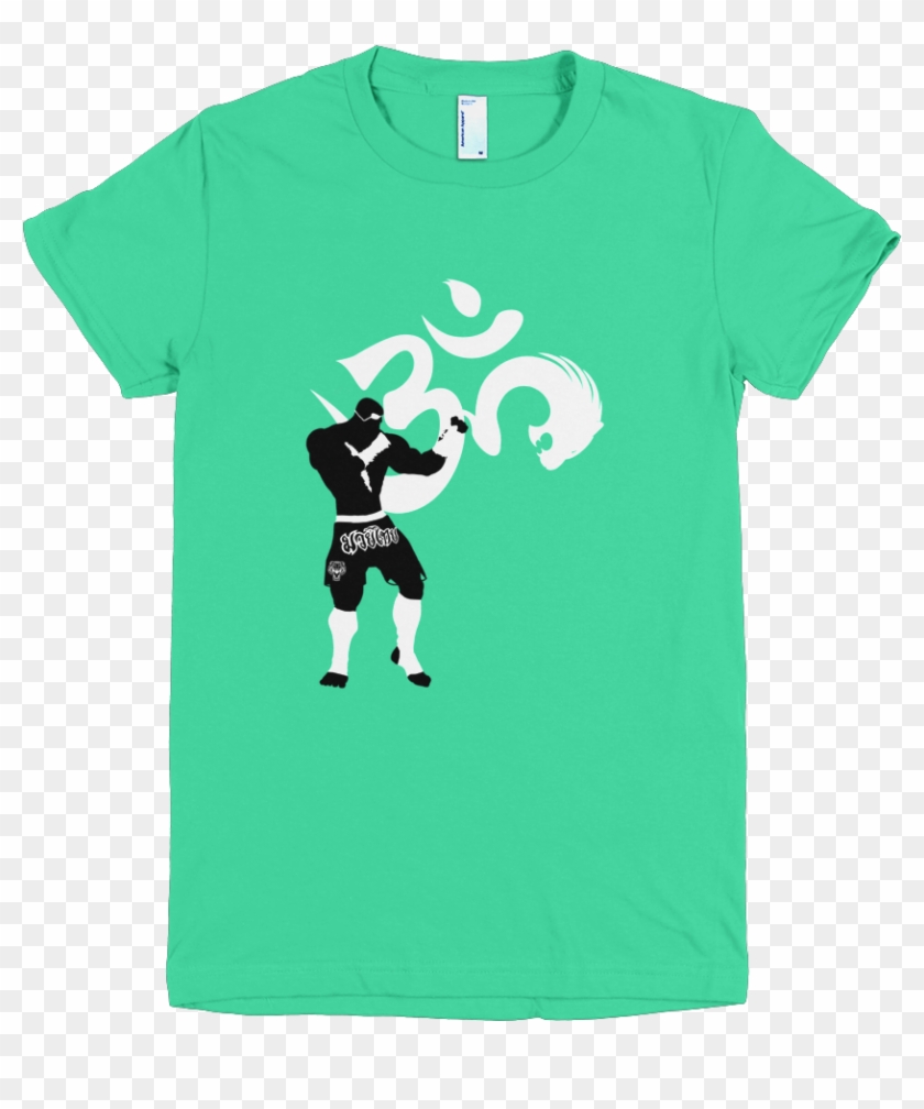 [women's] Om Tiger Muay Thai T Shirt - Imagenes De Cnco De Y Joel Clipart
