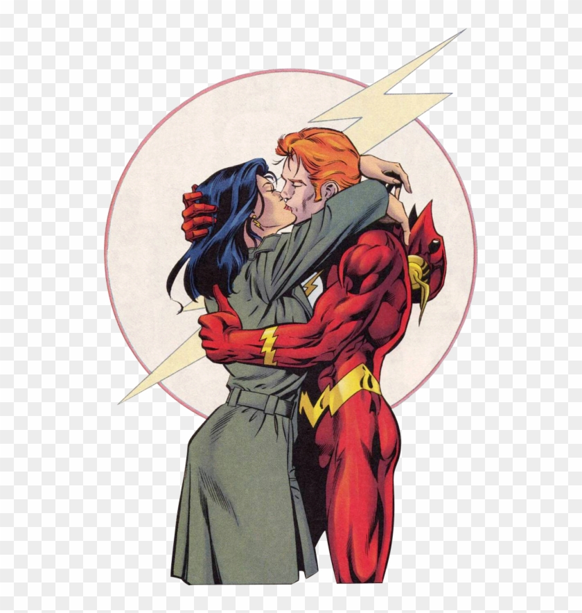 Wally West And Linda Park - Iris West Speedster Name Clipart #4787872