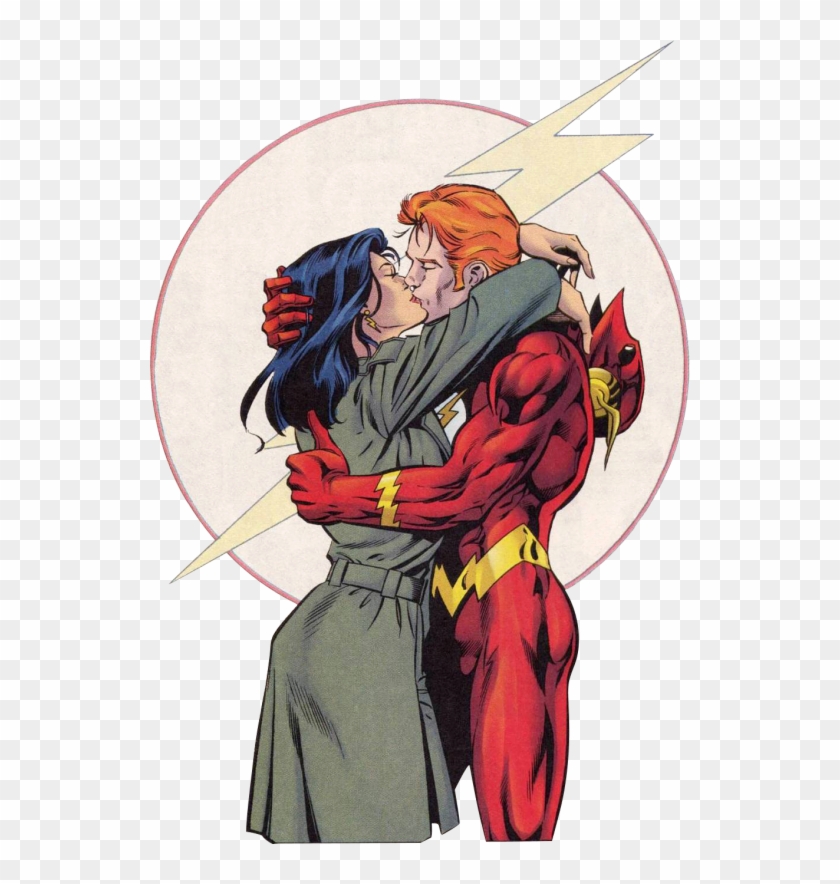 Wally West And Linda Park - Iris West Speedster Name Clipart