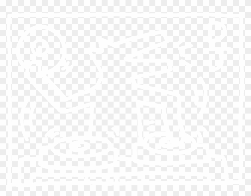 Keith Haring Wallpaper - Keith Haring Dj Shirt Clipart