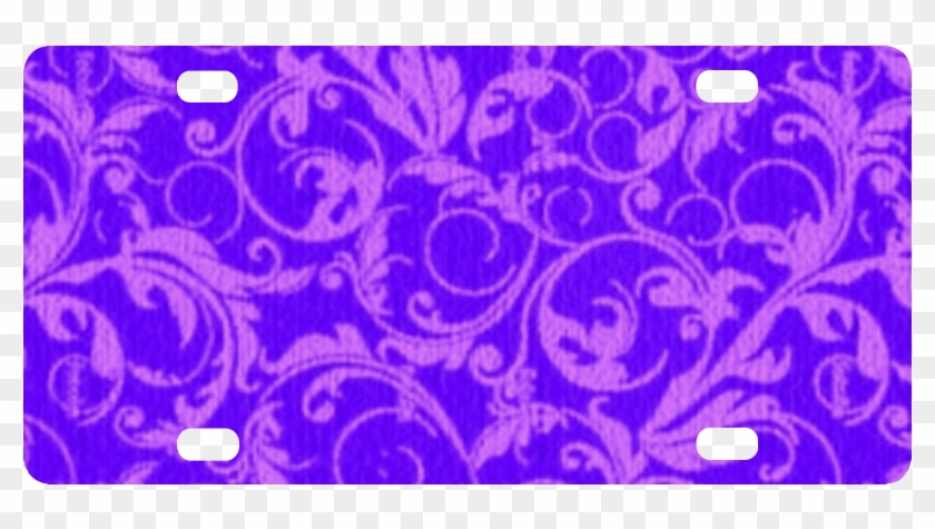 Vintage Swirls Amethyst Ultraviolet Purple Classic - Circle Clipart