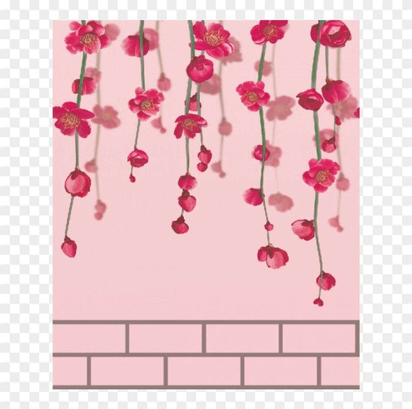 Peach Floral Wallpaper - Moth Orchid Clipart