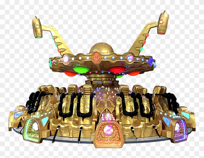 Amusement Equipment Flying Saucer Rides - Airplane Clipart #4788522