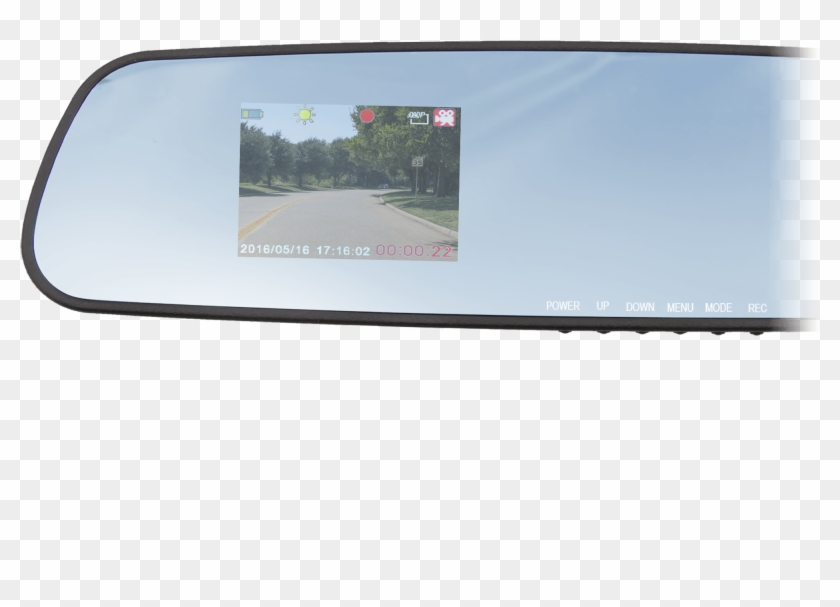 Back View - Rear-view Mirror Clipart #4788801