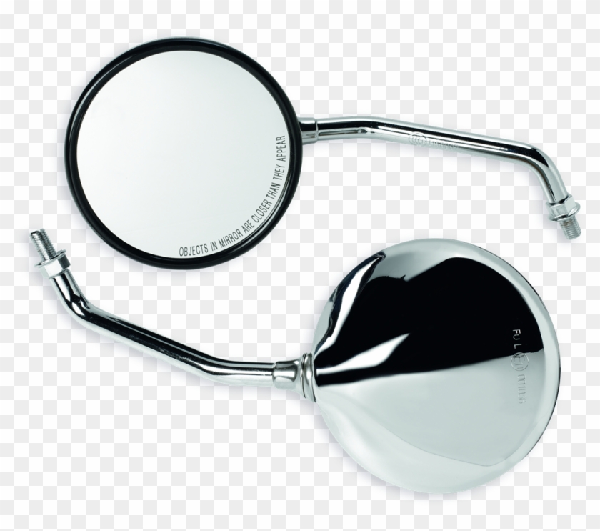 Chrome Plated Rear View Mirrors - Rear-view Mirror Clipart #4788847