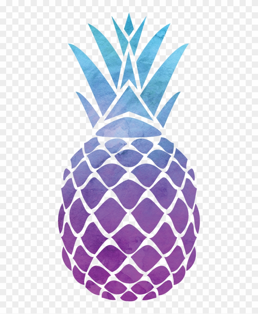 July Download - Pineapple - Pineapple Tattoos Clipart #4789026