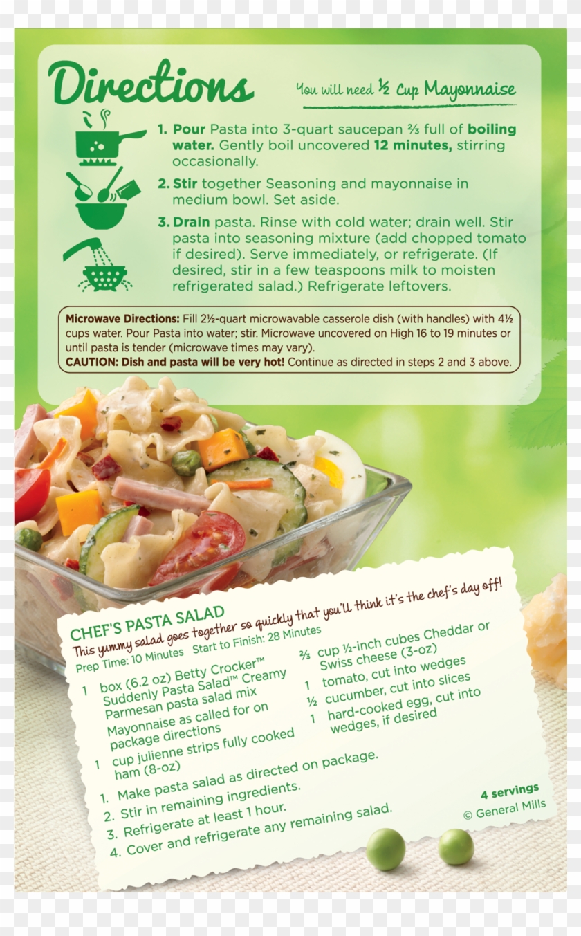 Suddenly Salad Salad Pasta Parmesan Creamy Dry Meals - Suddenly Pasta Salad Classic Clipart #4789464