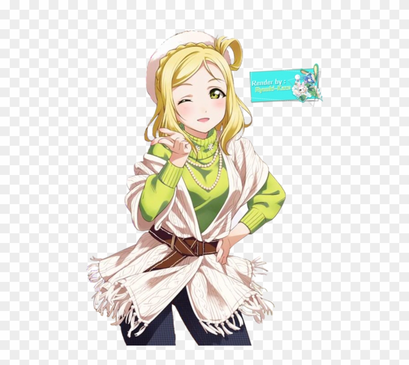 54 Images About Aquors On We Heart It - Love Live Mari Ohara Clipart #4789584