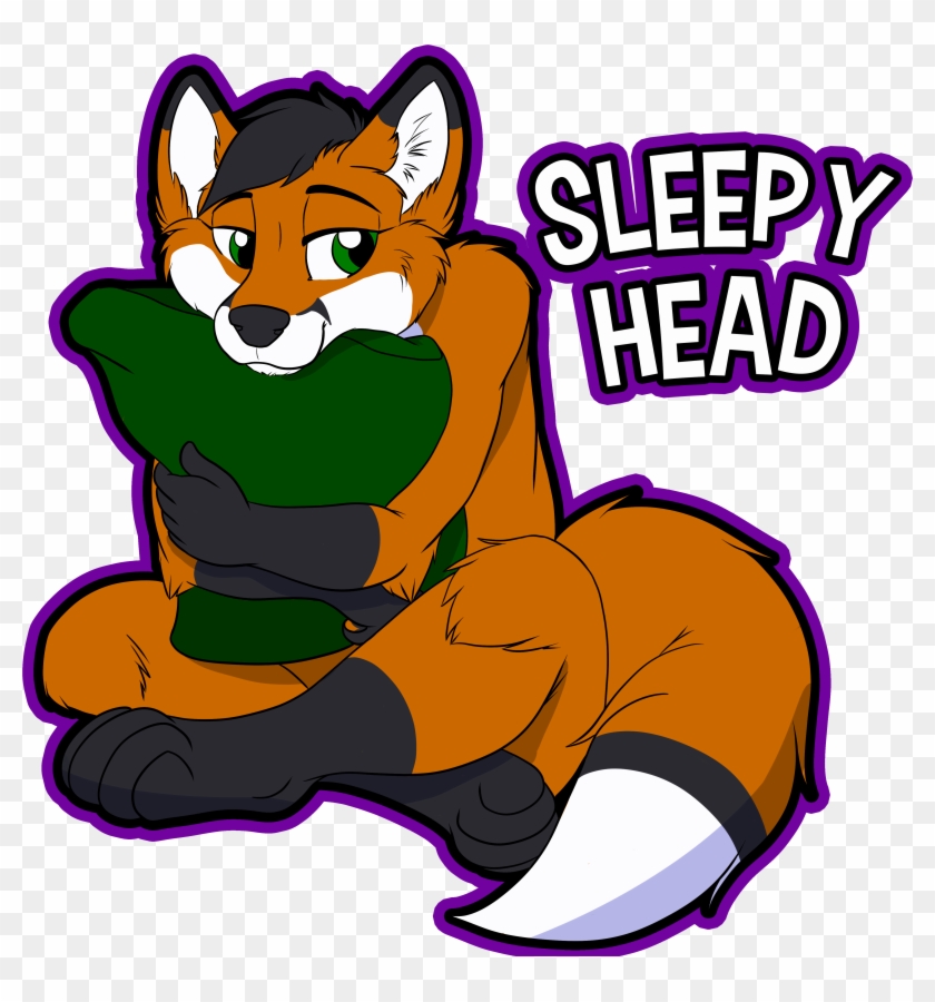 Sleepyheadanthrofox - Shirt Clipart