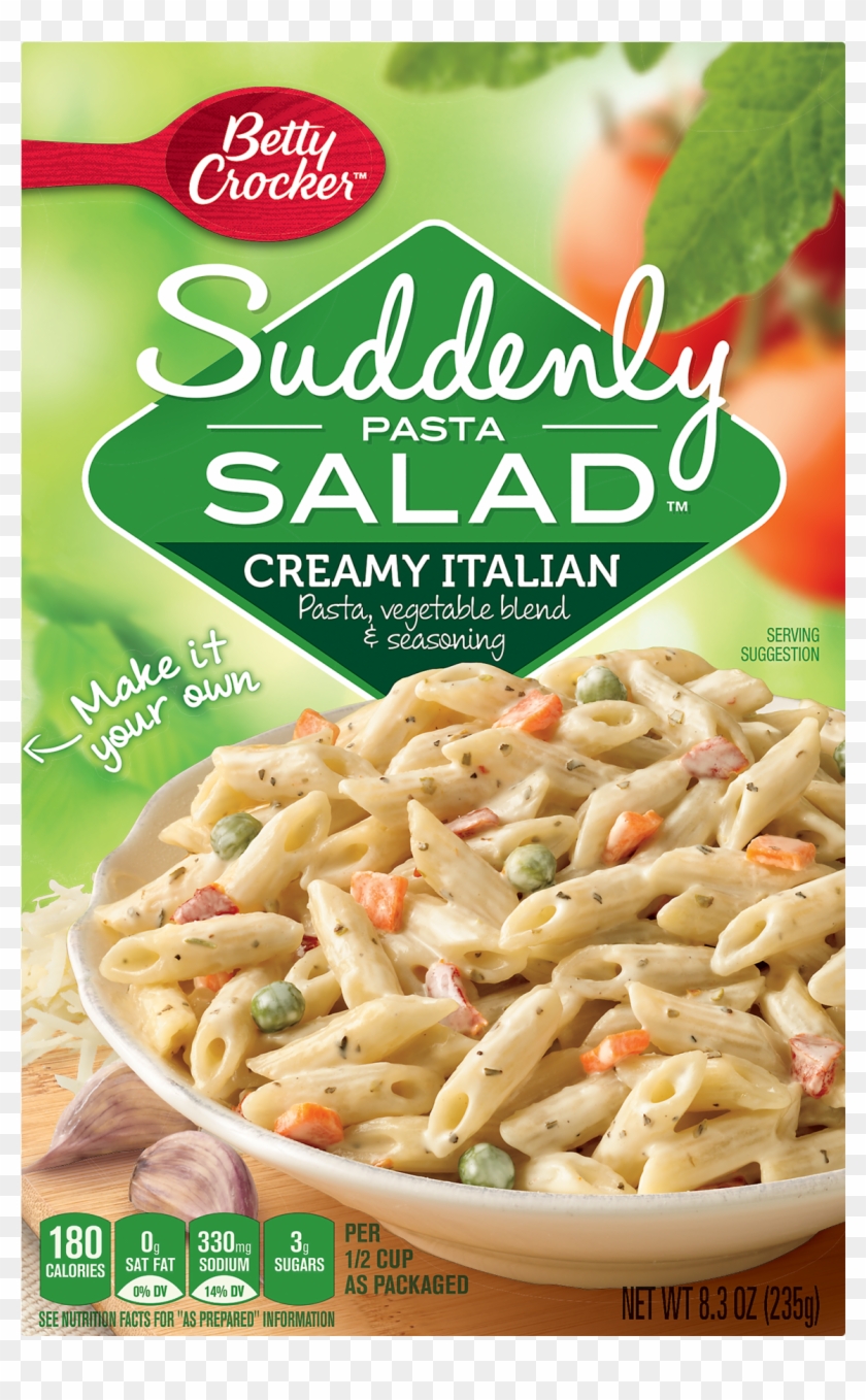 Betty Crocker Suddenly Salad Creamy Italian Pasta Salad, - Betty Crocker Suddenly Salad Clipart