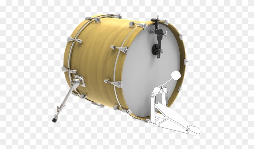 Adjustable Bass Drum Dampener Image - Zabumba Clipart #4789871