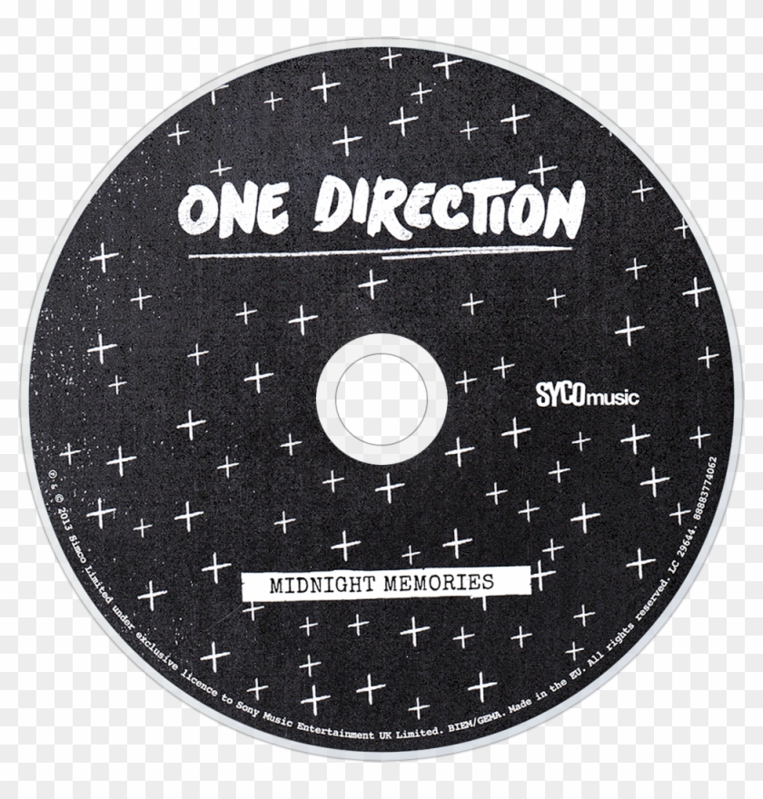 One Direction Midnight Memories Cd Disc Image - Up All Night: The Live Tour (2012) Clipart