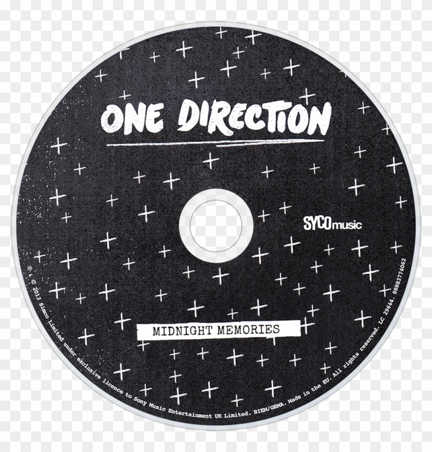 One Direction Midnight Memories Cd Disc Image - Up All Night: The Live Tour (2012) Clipart #4789884