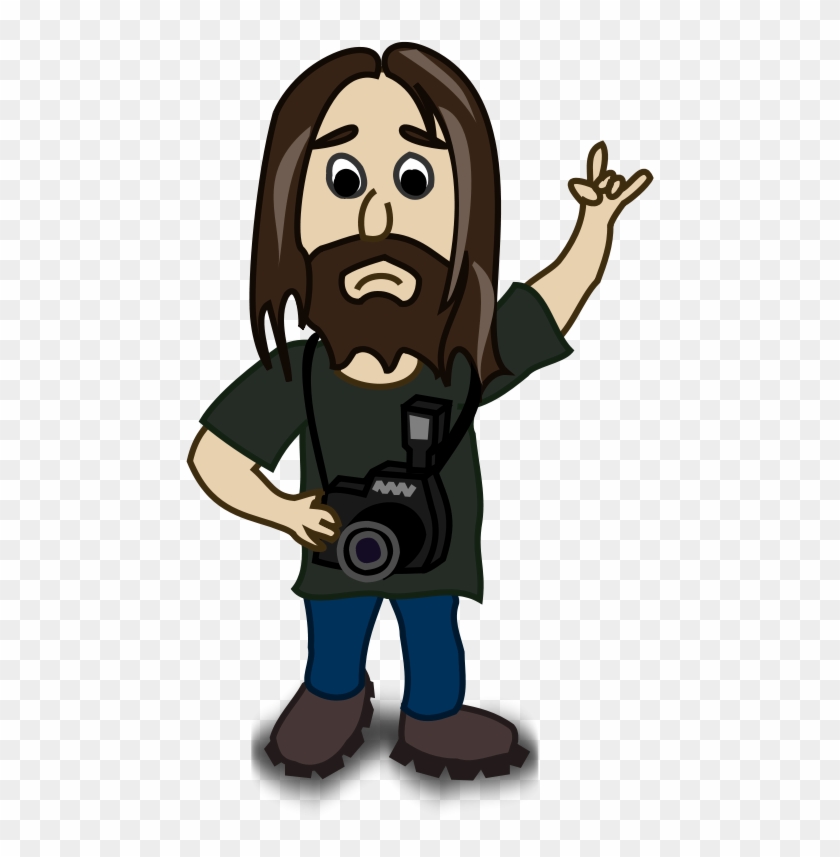 Animated Mexican Wave Created By @fourtonfish - Long Hair Boy Cartoon Clipart