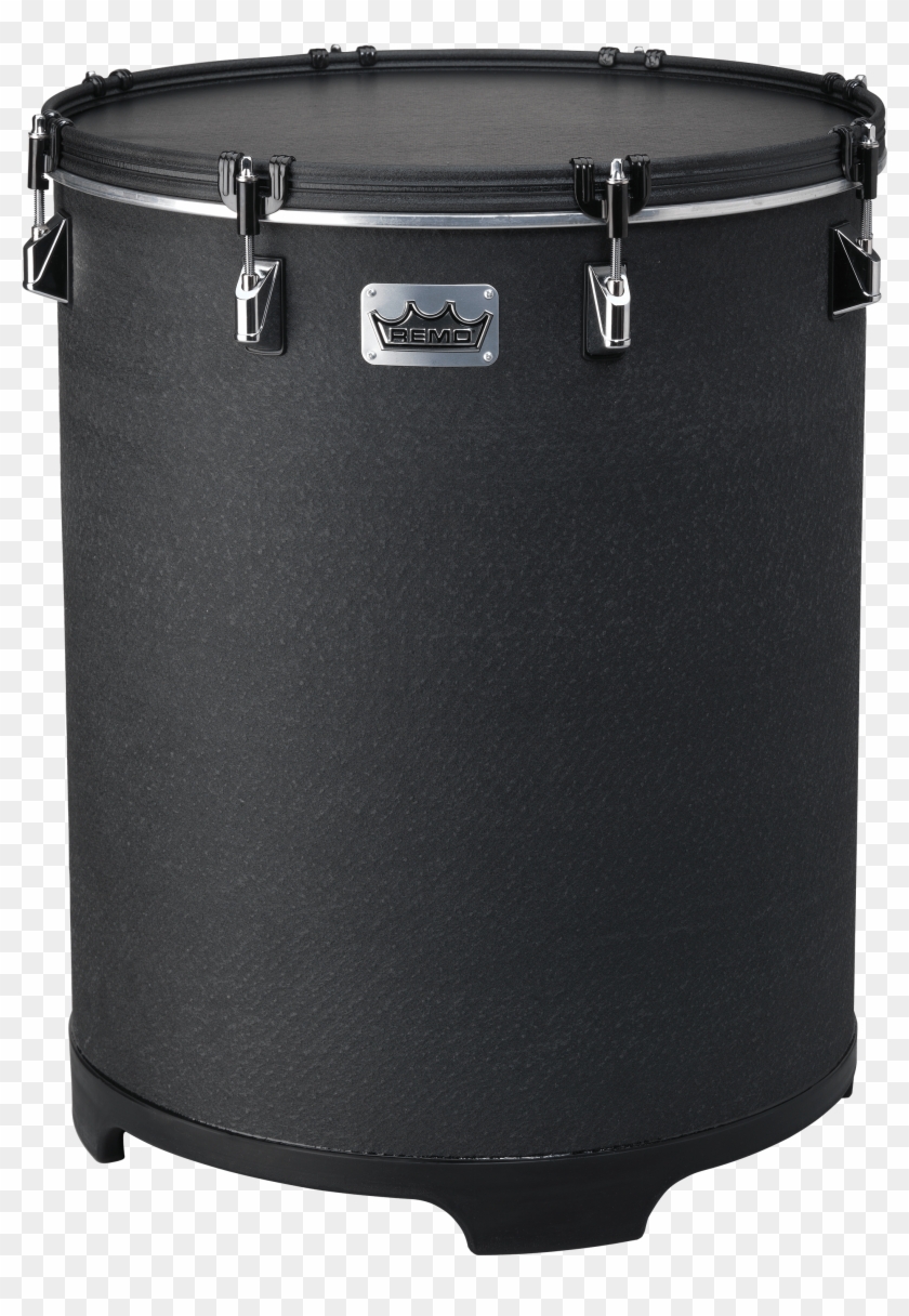 Remo Bahia Bass Drum-black Earth, 16" - Tom-tom Drum Clipart #4790194