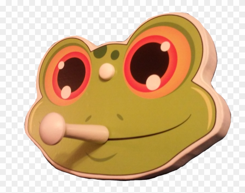 Children's Frog Shaped Coat Rack, Frog Coat Rack, Shaker - Cartoon Clipart #4790611