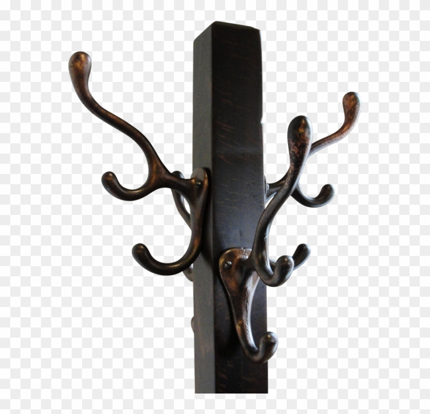 Metal Coat Rack New Vintage Hall Tree Coat Rack With - Wood Clipart