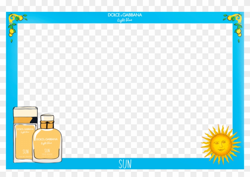 Dolce&gabbana Light Blue Sun Clipart #4790911