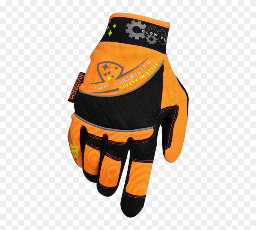 Neon Glow - Equestrian Glove Clipart