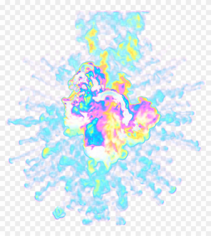 #explosion #smoke #fire #awesome #holographic #freetoedit - Illustration Clipart #4791223