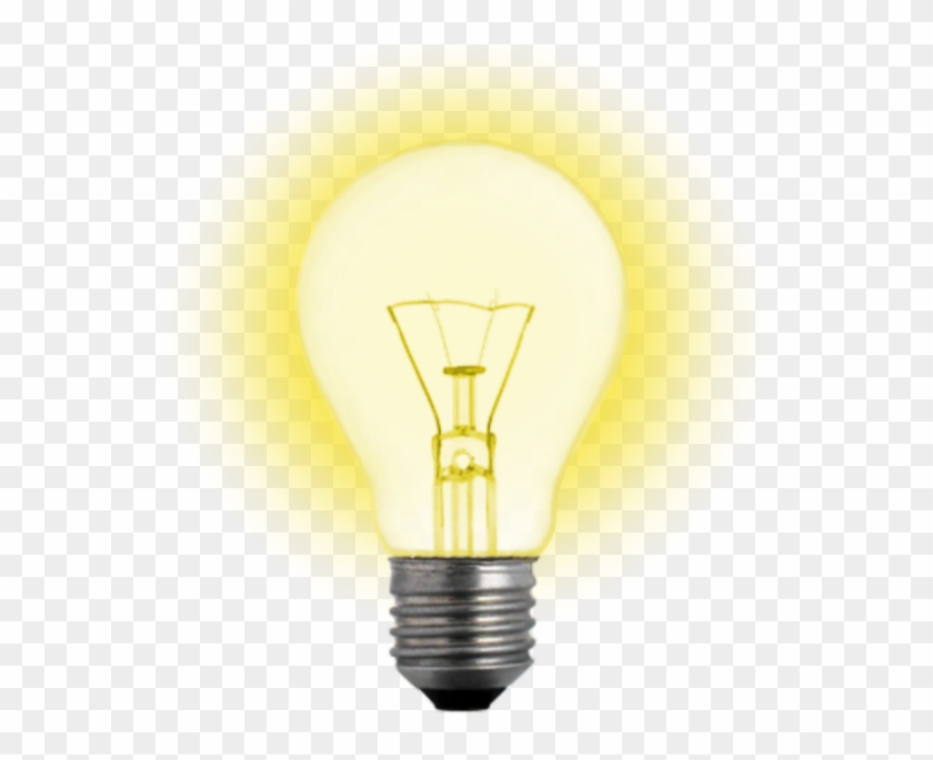 #luz #foco #idea - Light Bulb Clipart