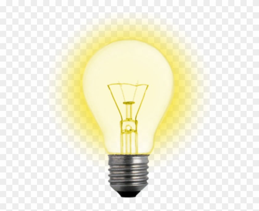 #luz #foco #idea - Light Bulb Clipart #4791404