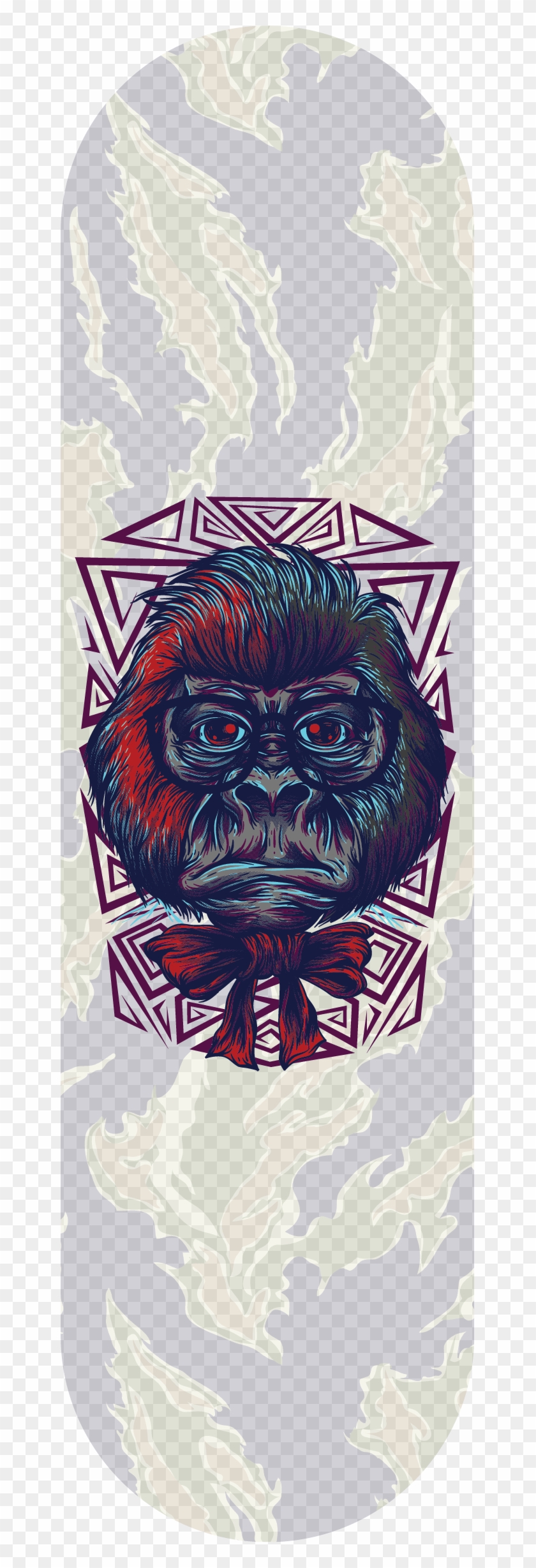 Classic Gorilla - Monkey Clipart #4791447