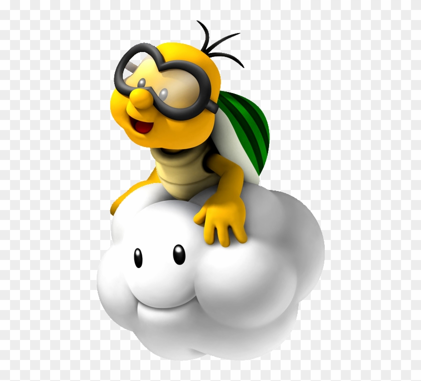 Lakitu Cloud - Lakitu Mario Clipart #4791703