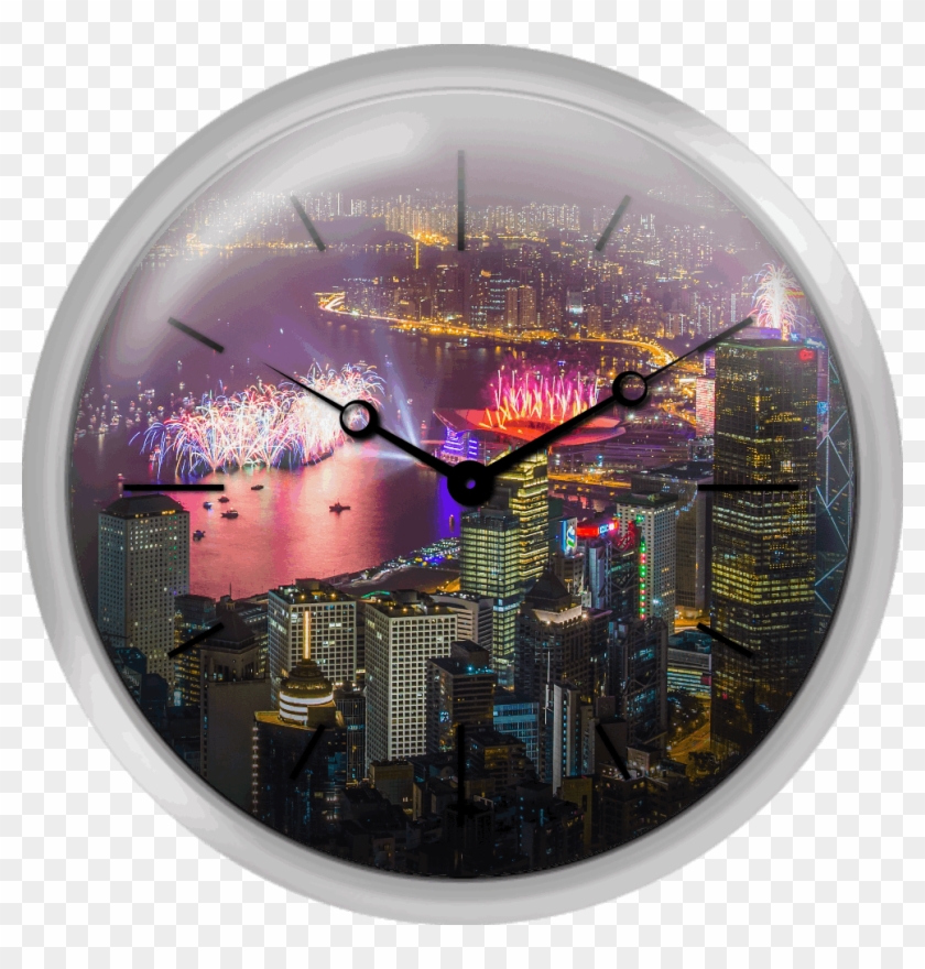 Hong Kong New Year 2013 Fireworks Display - Hong Kong New Years Eve 2017 Clipart