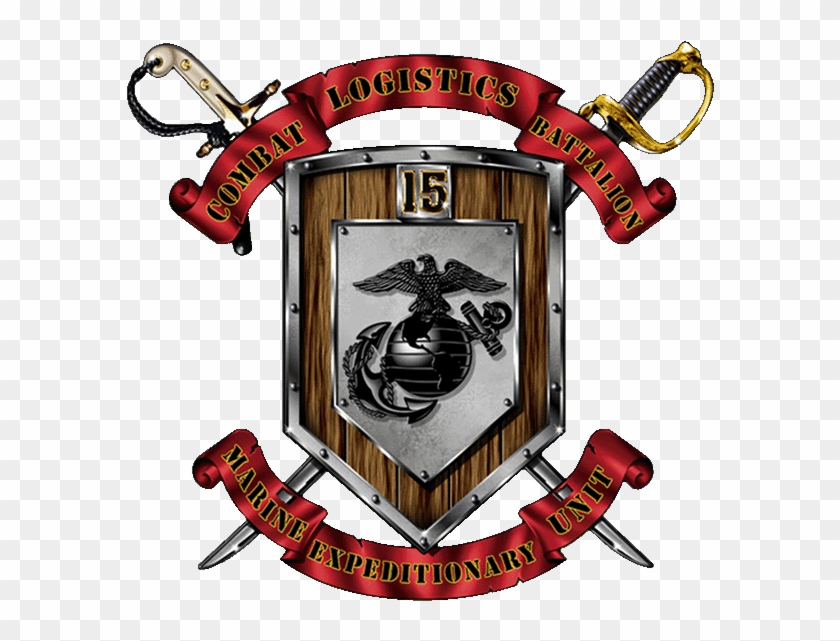 Combat Logistics Regiment 15 Logo Clipart