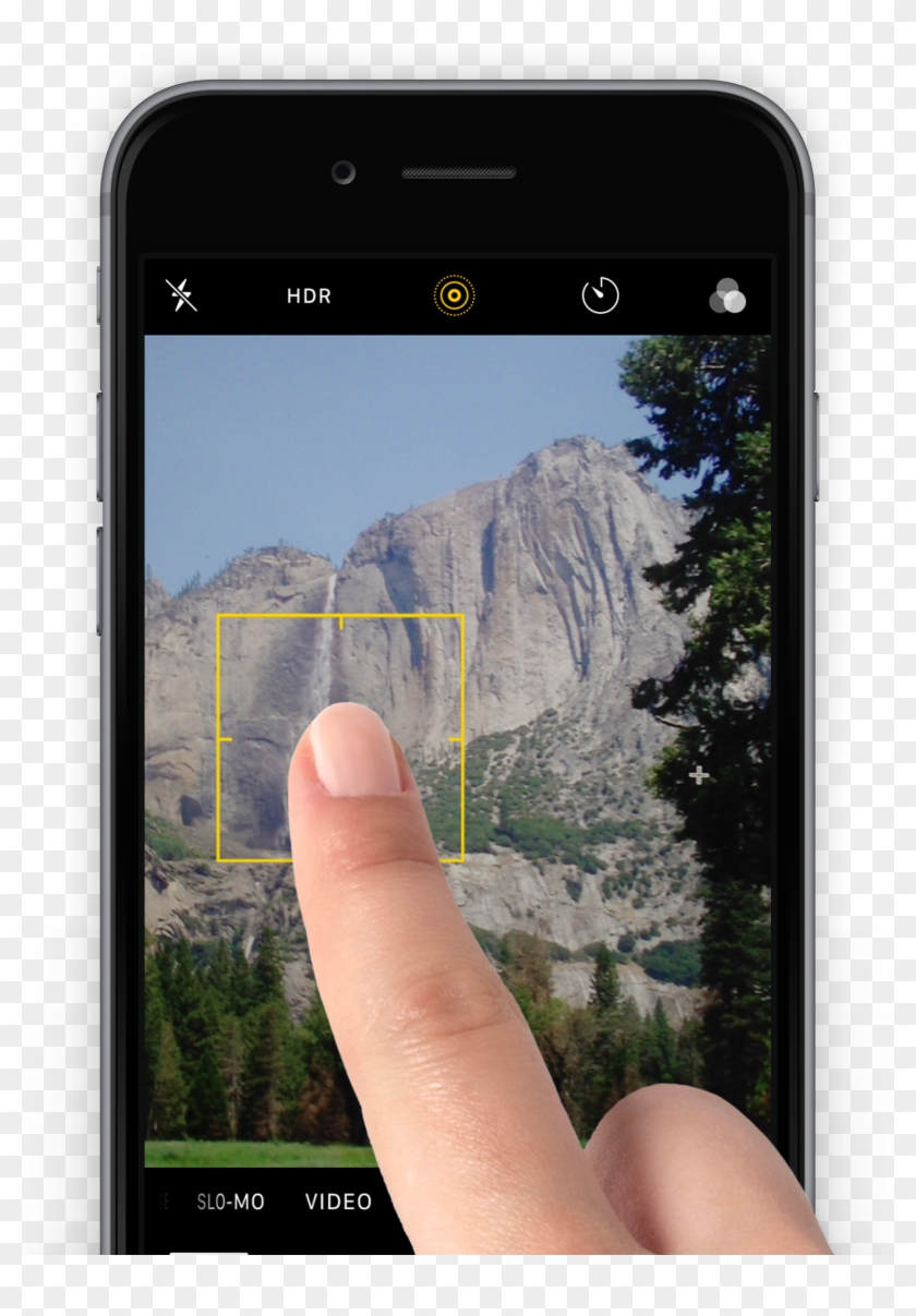 The Exposure Can Also Be Altered, Or Locked In Place, - Yosemite National Park, Yosemite Falls Clipart