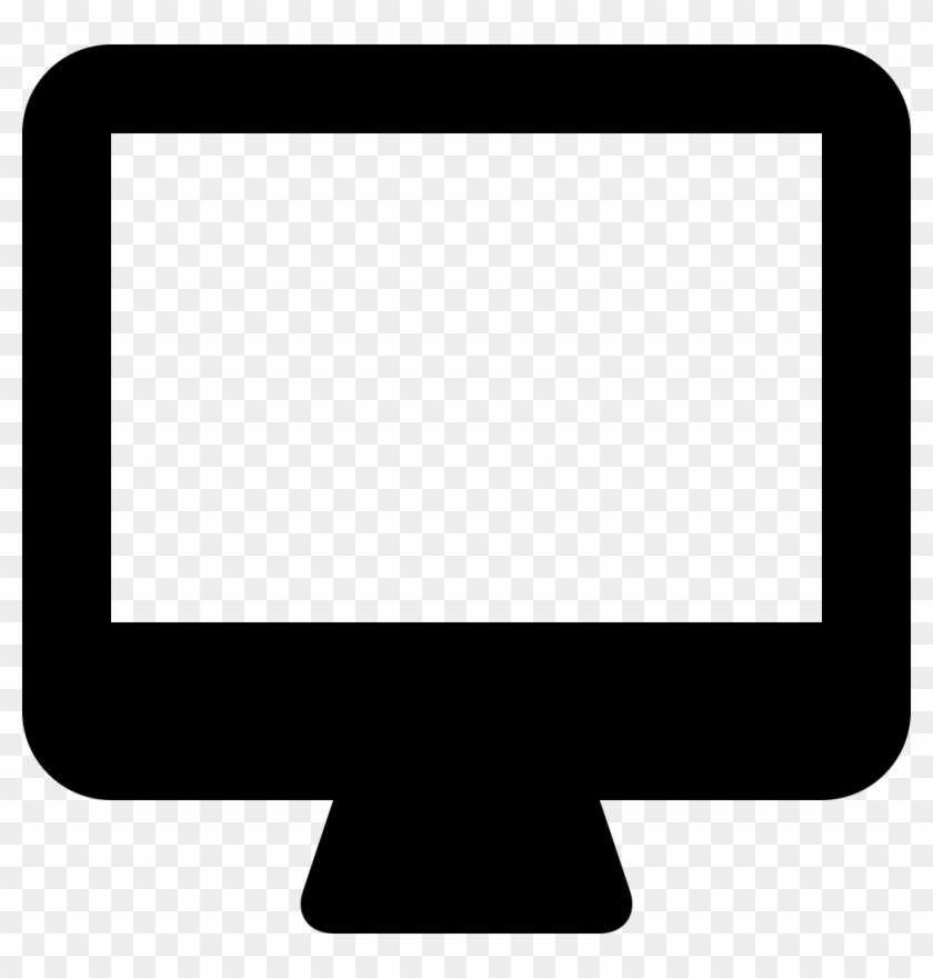 Television Screen Comments - Televisión Icono Clipart #4792096