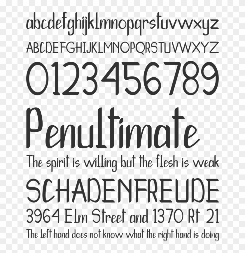 The Leviathan Font Preview - Din 17 Clipart #4792277