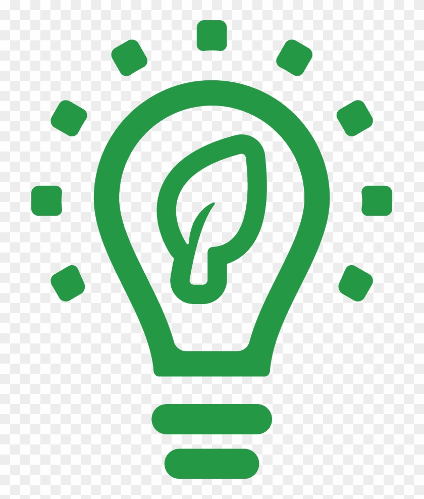 Ideas Para Un Evento Verde - Simbolo Lampada Png Clipart #4792355