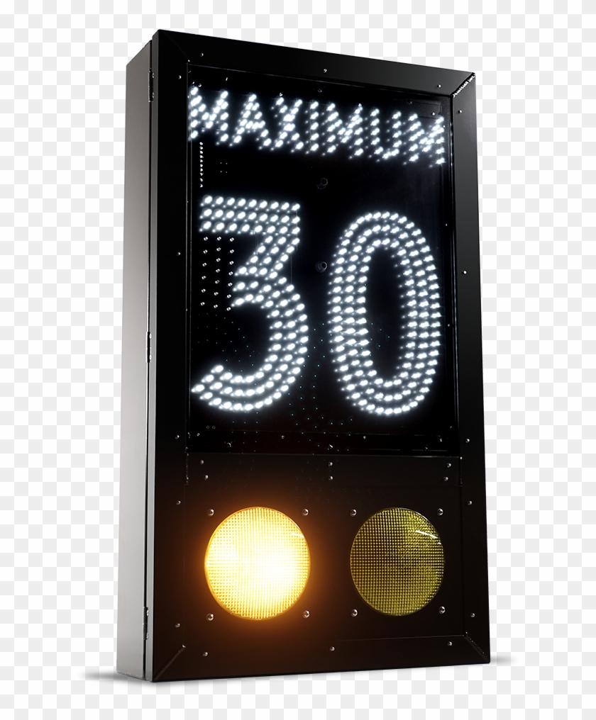 Variable Speed Limit Sign - Traffic Sign Clipart