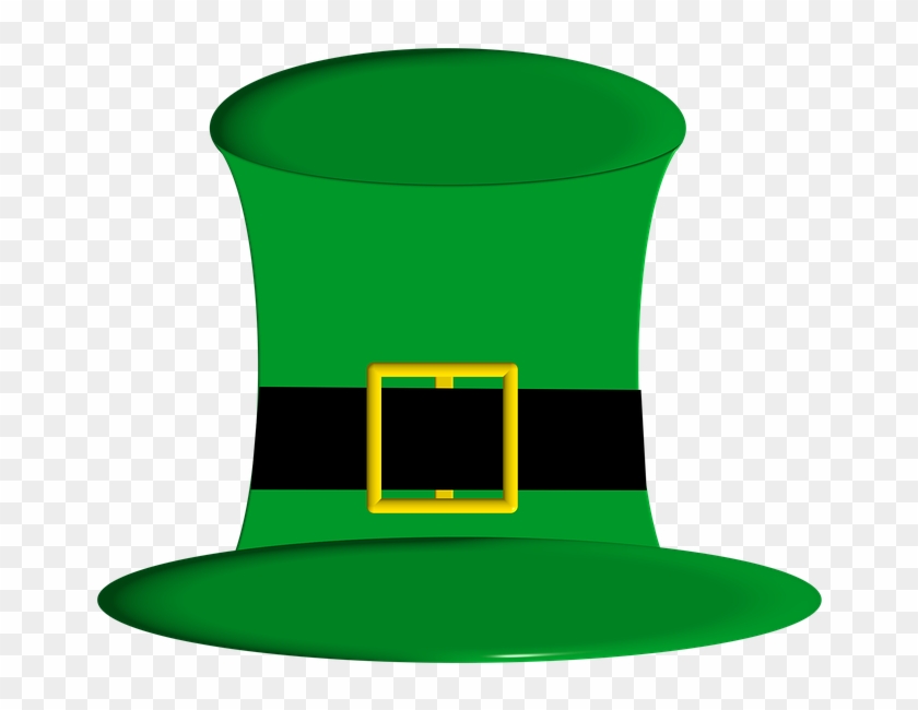 Hat Green Yellow St Patricks Day Irish Design - Saint Patrick's Day Clipart #4793302