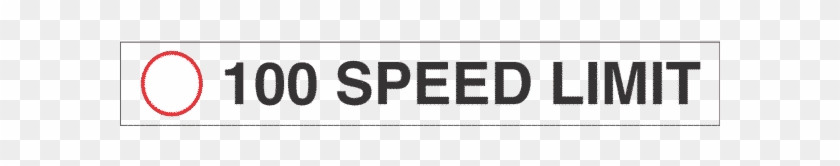 Sl100a Signsmart Speed Limit Signs Clipart